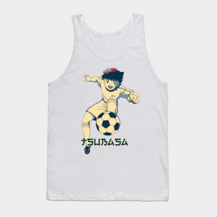 Captain Tsubasa Popart Tank Top